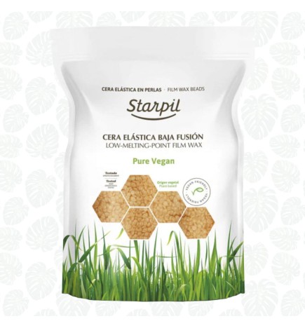 CERA ELÁSTICA EN PERLAS PURE VEGAN 1KG STARPIL