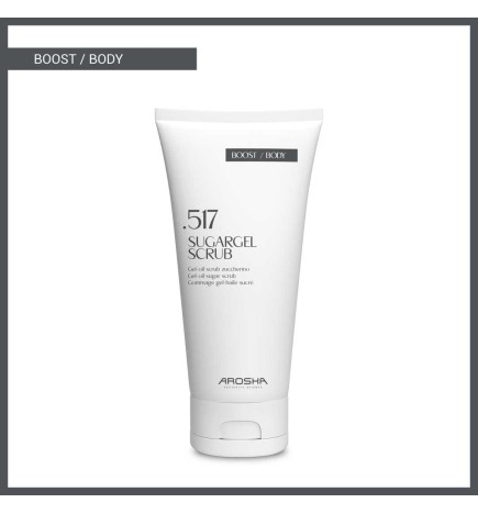 AROSHA .517 SUGARGEL SCRUB (EXFOLIANTE CORPORAL NUTRITIVO) 200 ml