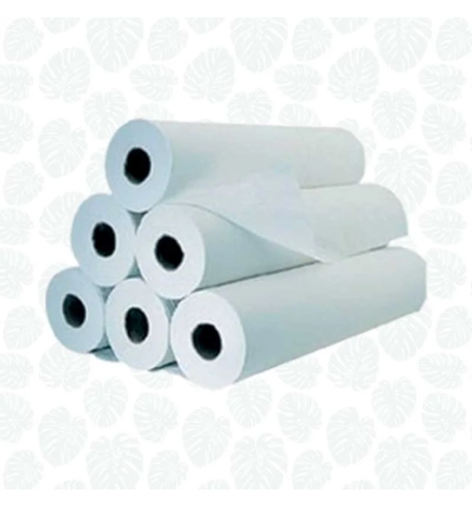 ROLLOS DE PAPEL DE CAMILLA BLANCO 80MX60CM (6 Unds)