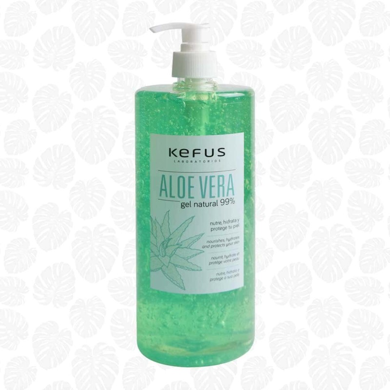 GEL DE ALOE VERA 99% PURO Y NATURAL KEFUS