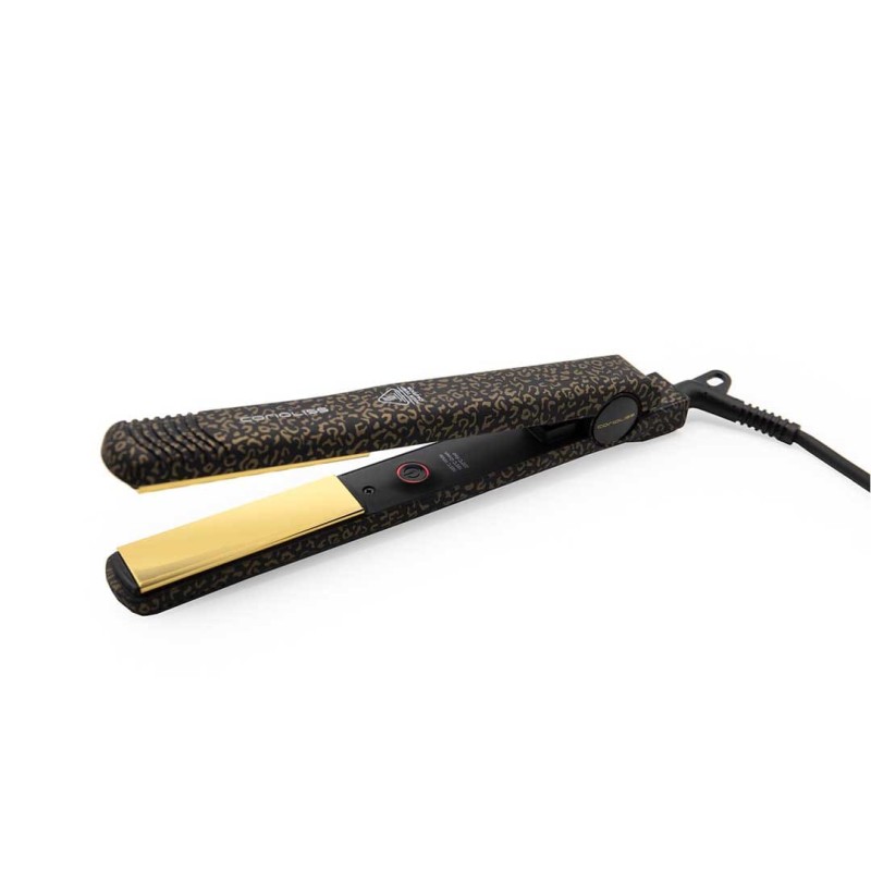 PLANCHA DE PELO C-STYLE GOLD LEOPARD SOFT TOUCH CORIOLISS