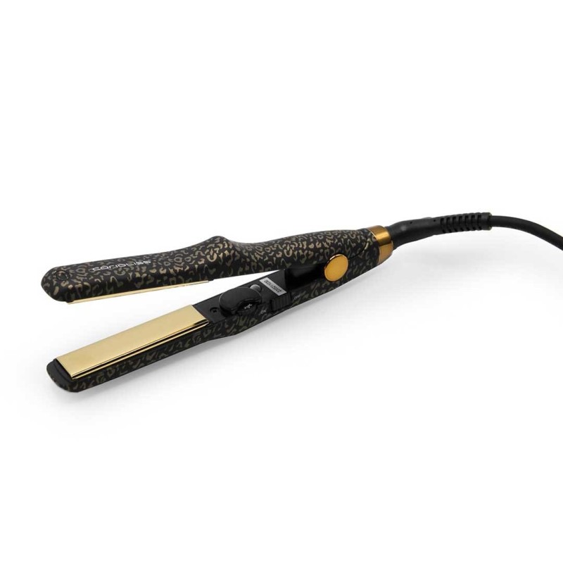 PLANCHA DE PELO C-TRIP GOLD LEOPARD SOFT TOUCH CORIOLISS