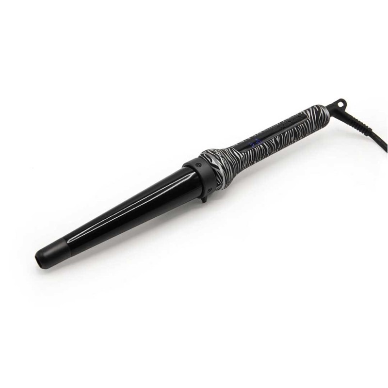 RIZADOR DE PELO GLAMOUR WAND SILVER ZEBRA SOFT TOUCH CORIOLISS