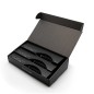 KIT DE 3 CEPILLOS PARA PELO THE BRUSH BLACK KIT 3 CORIOLISS