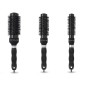 KIT DE 3 CEPILLOS PARA PELO THE BRUSH BLACK KIT 3 CORIOLISS