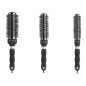 KIT DE 3 CEPILLOS PARA PELO THE BRUSH TITANIUM KIT 3 CORIOLISS