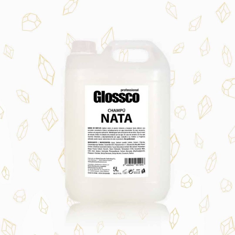 GLOSSCO GARRAFA CHAMPÚ DE NATA 5L