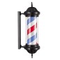 BARBER POLE NEGRO VINTAGE