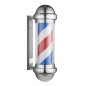 BARBER POLE CROMADO GRANDE