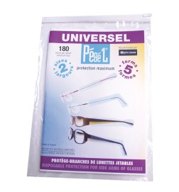 BOLSA DE PROTECTORES PARA GAFAS 180 UNDS