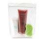 KIT EXFOLIANTE FACIAL Y CORPORAL CON ESPONJA DE GOMA TASSEL