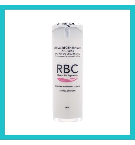 SÉRUM ANTIEDAD REGENERANTE CON FACTOR DE CRECIMIENTO RBC 80 ML