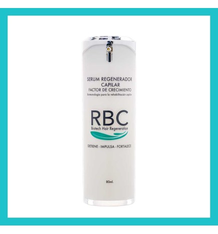 SÉRUM CAPILAR CON FACTOR DE CRECIMIENTO RBC 80 ML