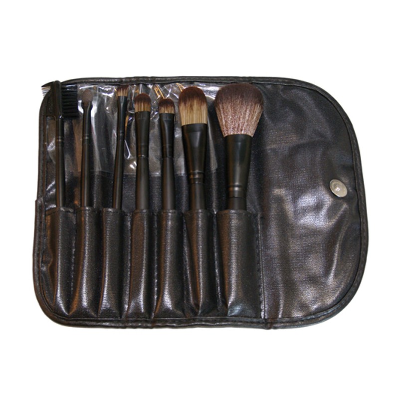 ESTUCHE DE 7 PINCELES DE MAQUILLAJE