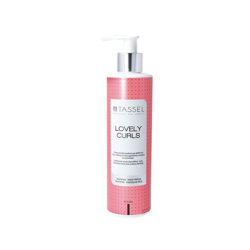 CREMA ACONDICIONADORA PARA DEFINICIÓN DE RIZOS LOVELY CURLS 250 ML TASSEL