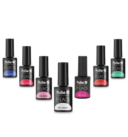 ESMALTES DE UÑAS SEMIPERMANENTES P-LACK 9GR