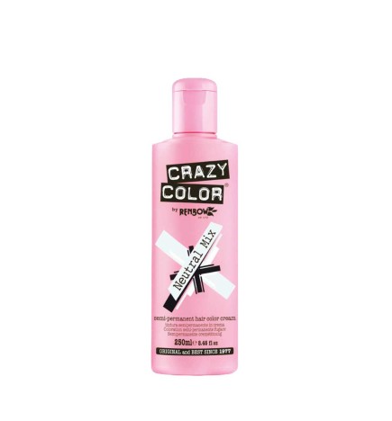 NEUTRAL MIX (MATIZADOR BASE DE TINTE SEMIPERMANETE) 250 ML CRAZY COLOR