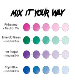 NEUTRAL MIX (MATIZADOR BASE DE TINTE SEMIPERMANETE) 250 ML CRAZY COLOR