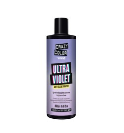 ULTRA VIOLET SHAMPOO (CHAMPÚ VIOLETA ANTIAMARILLOS) 250 ML CRAZY COLOR