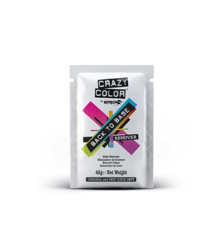 BACK TO BASE REMOVER (REMOVEDOR DE COLORES FANTASÍA) 12 X 45 GR CRAZY COLOR