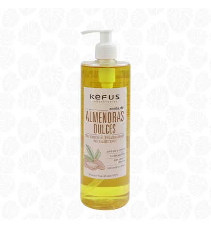 ACEITE DE ALMENDRAS DULCES PURO 500ML KEFUS