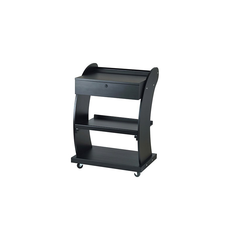 (1018A) BEAUTY TROLLEY-DARK COLOUR SUPPORT