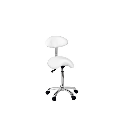 (1022AB2) BEAUTICIAN STOOL (PU) ORGANIC+