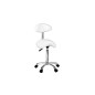 (1022AB2) BEAUTICIAN STOOL (PU) ORGANIC+