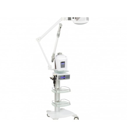 (F-300E) LUXURY FACIAL STEAMER +TROLLEY+BRUSH VAP