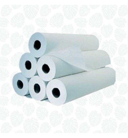 QUICKEPIL ROLLO DE PAPEL DE CAMILLA CELULOSA BLANCO 60X60 (6 Unds)