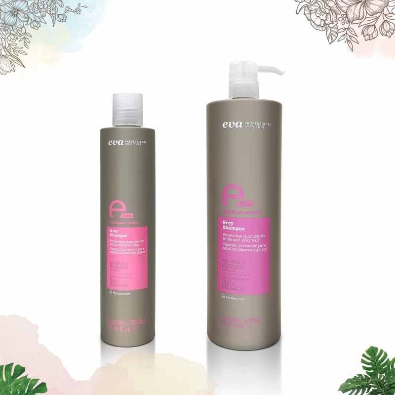 E-LINE GREY SHAMPOO (CABELLO BLANCO/GRIS)