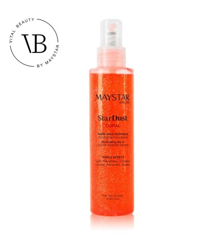 ACEITE SECO ILUMINANTE CORPORAL STARDUST CORAL 200 ML